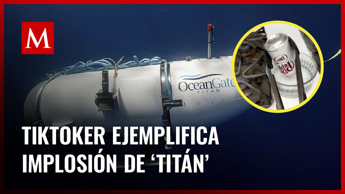 Joven ejemplifica cómo es una implosión usando herramientas caseras
