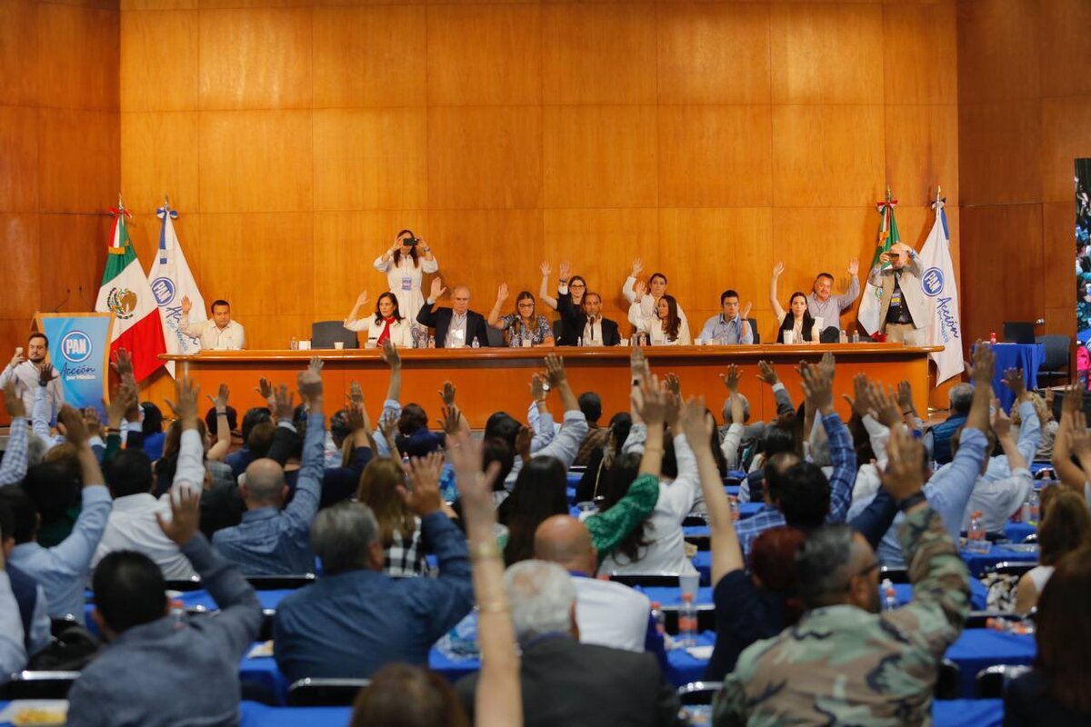 PAN aprobó la integración de la Comisión de Plataforma Electoral 2024. (Twitter)