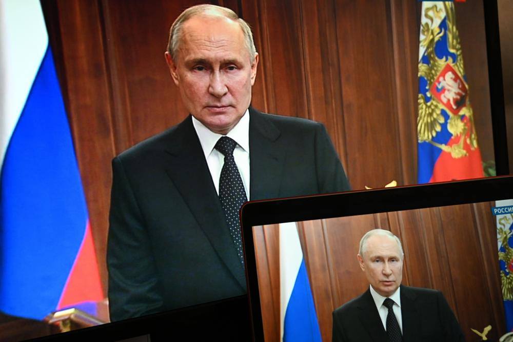 Putin califica de "puñalada por la espalda" la sublevación encabezada por el jefe de Wagner | AP