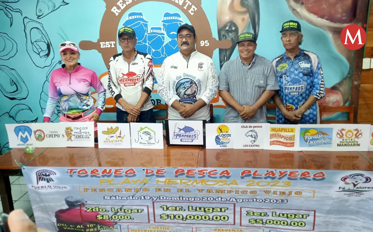 Torneo de Pesca 2023 en Pueblo Viejo, Veracruz