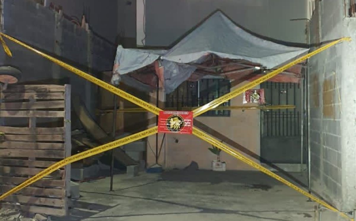 La vivienda se localiza en la calle Cantoría en el municipio de Zuazua | Especial