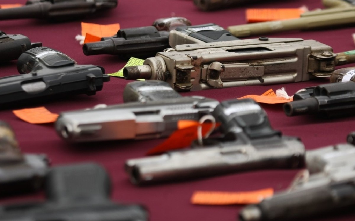 Crece 360 por ciento decomiso de armas en Guanajuato | Cortesía