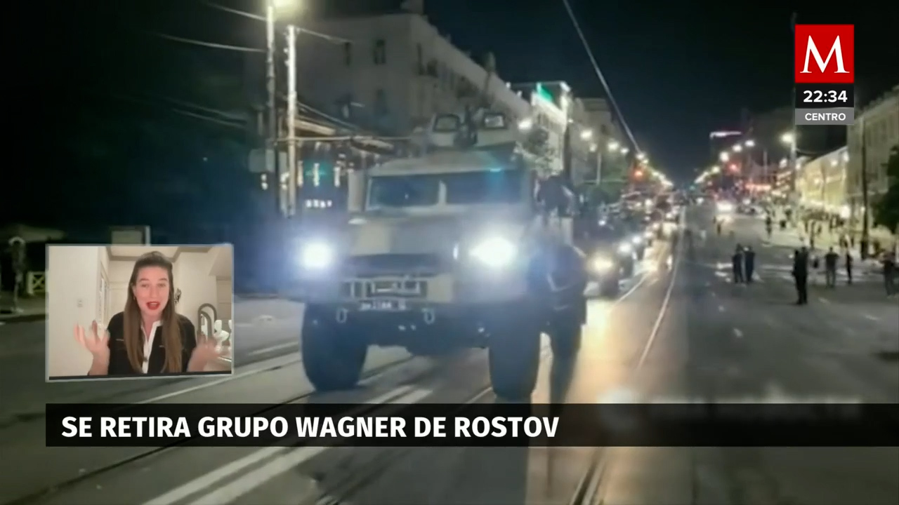 Tropas rusas y rebeles de Wagner se retiran de Moscú tras rebelión; siguen presiones para Putin