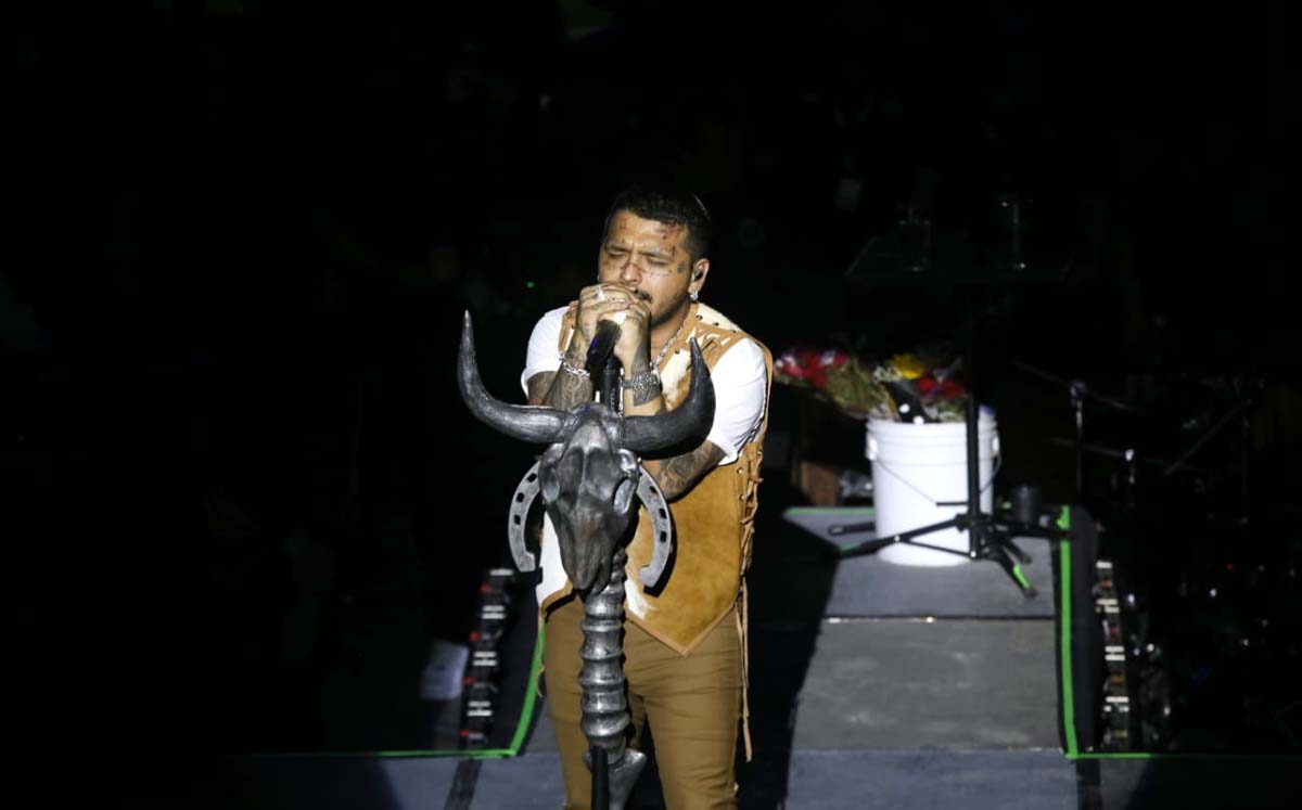 Christian Nodal en La Laguna. (Roberto Amaya)