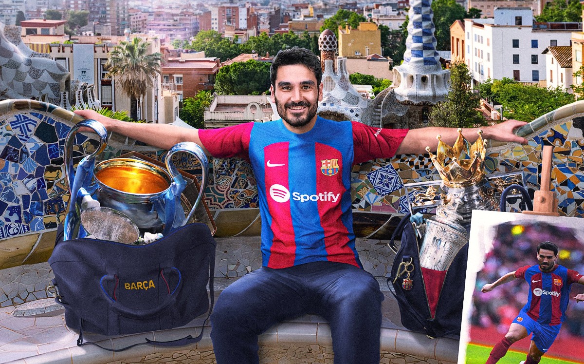 Gundogan es nuevo jugador del Barcelona (Twitter: FC Barcelona)
