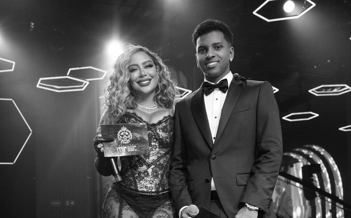 Rafaella Santos y Rodrygo Goes (Instagram @rodrygogoes)