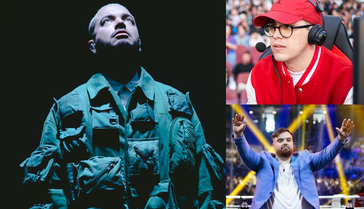J balvin, Juan Guarnizo e Ibai Llanos / Twitter