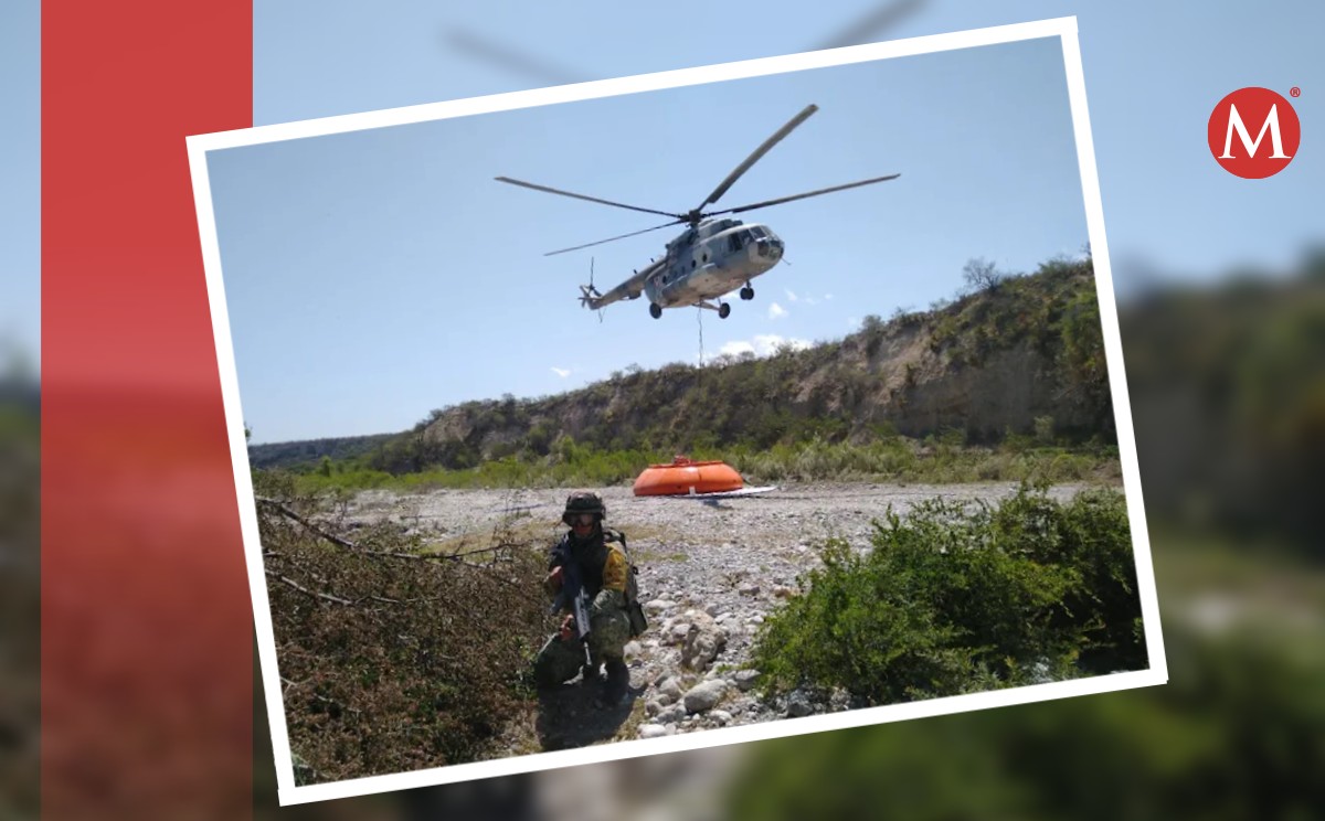 Helicóptero y militares se suman a Plan DN-III-E en Tamaulipas