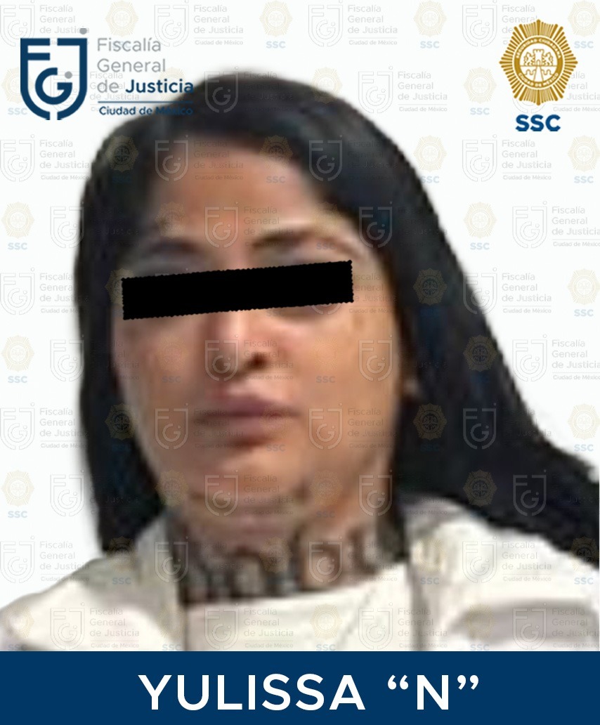 La mujer fue  detenida en la colonia Anáhuac.