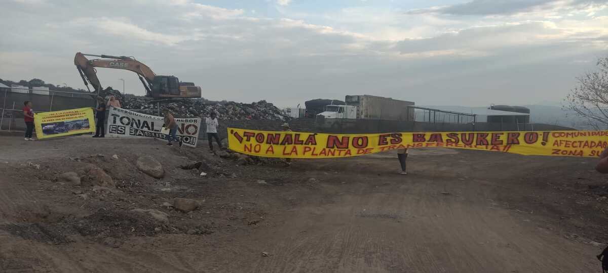 Manifestación en las instalaciones de El Cielo. (Andrea Manzo)