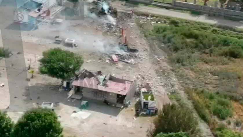 Reportan explosión de polvorín en Tultepec, Edomex