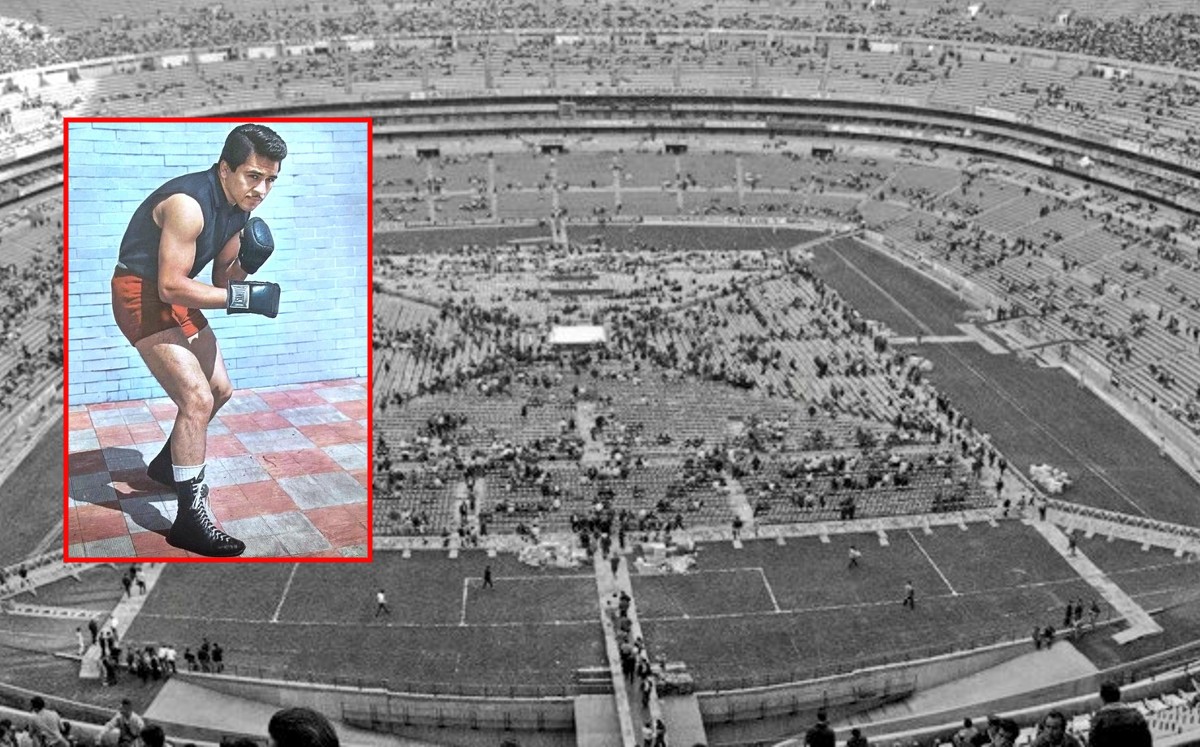 Vicente Saldívar, el boxeador que llenó el Estadio Azteca, pero fue noqueado por el alcoholismo (Twitter)