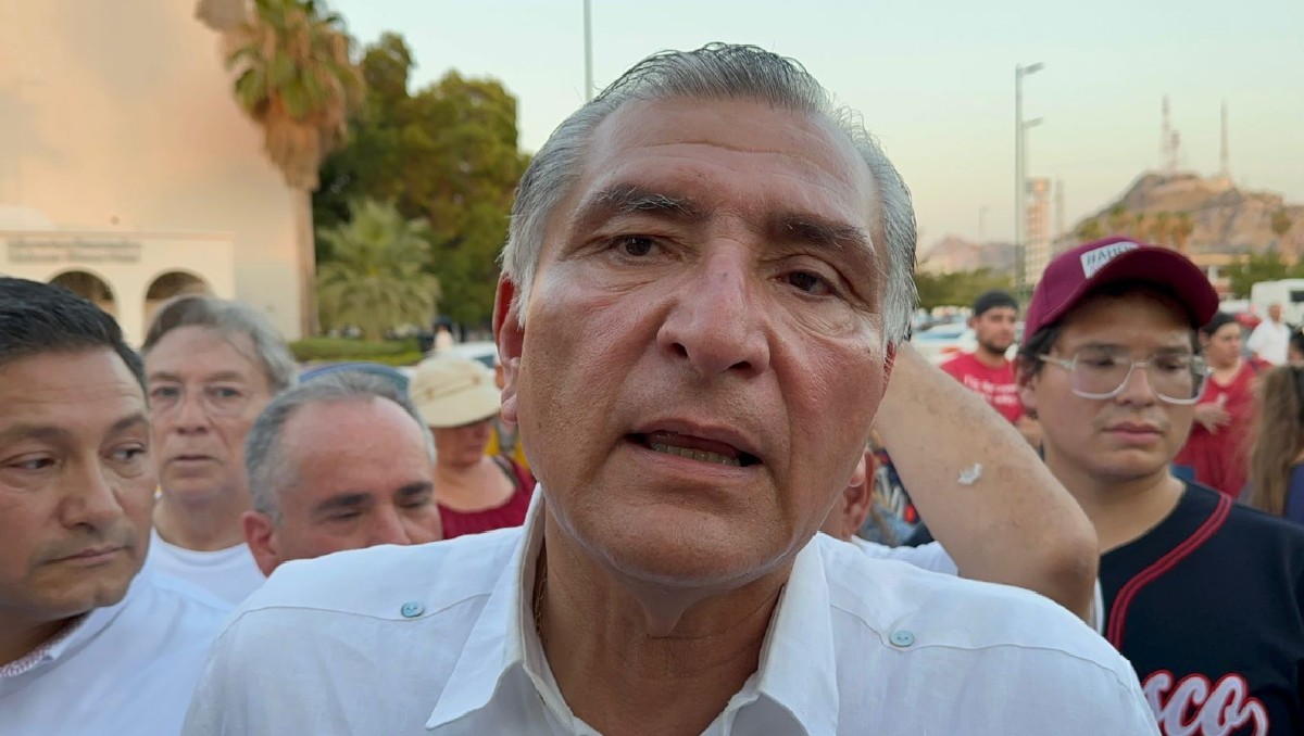 Adán Augusto dice desconocer fallo del TEPJF sobre violentar ley al apoyar a Américo Villarreal. | Antonio López