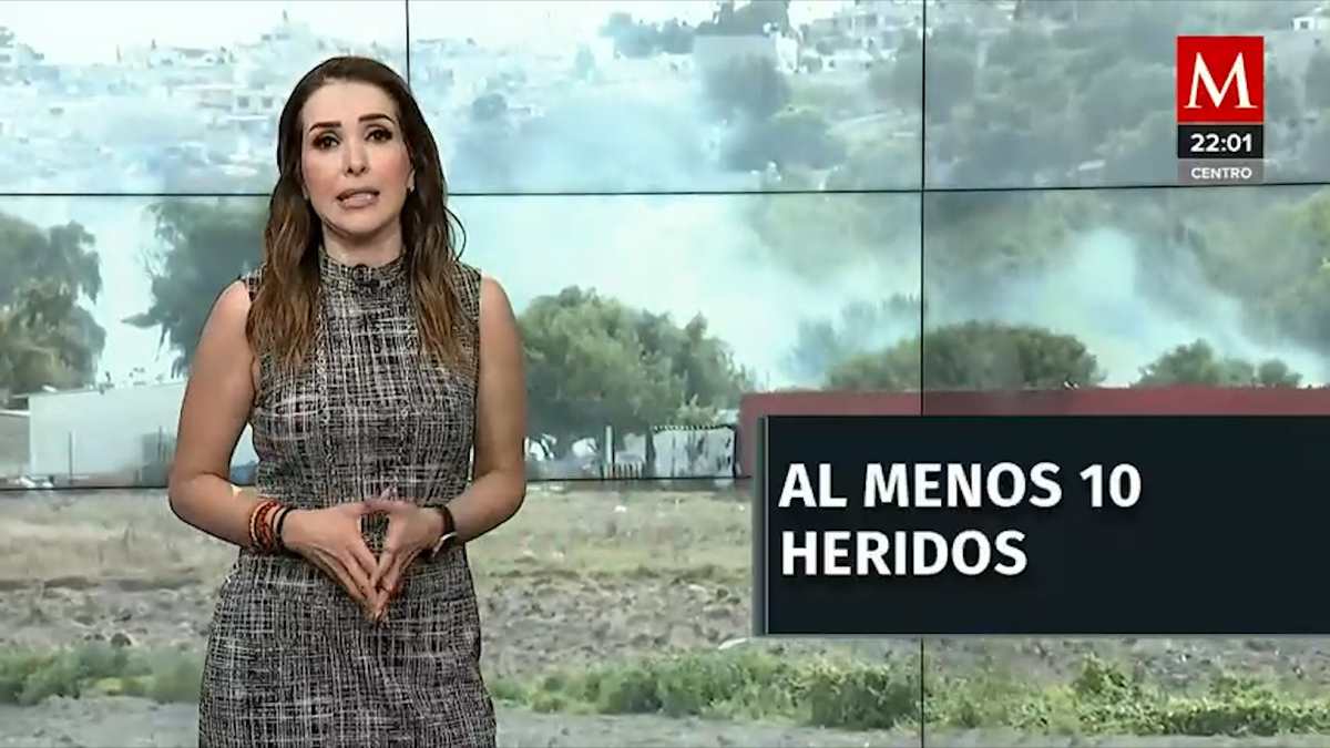 Fuerte explosión en fábrica de pirotecnia de Tultepec. Azucena a las 10, 27 de junio de 2023