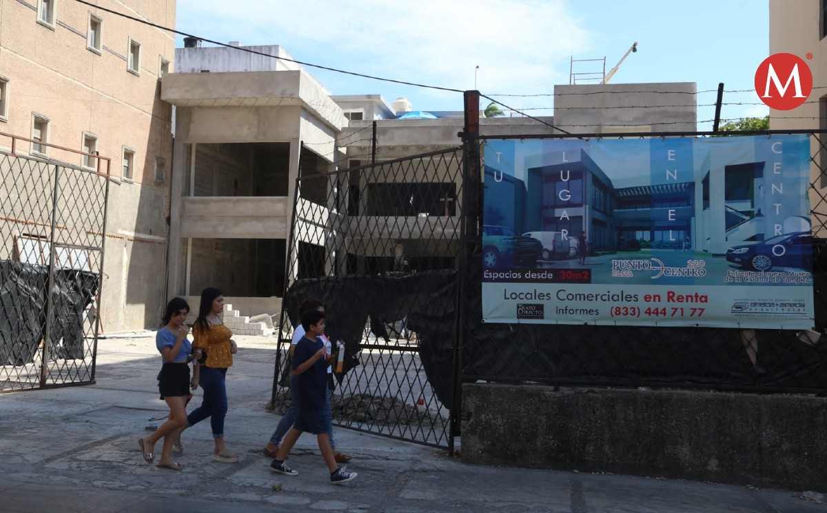 Plaza comercial "Punta Centro" estará frente al Museo de Tampico. | Foto: Yazmín Sánchez