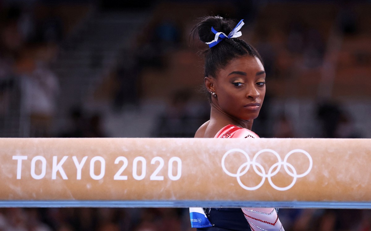 Simone Biles regresa a competir desde Tokio 2020 (Reuters)
