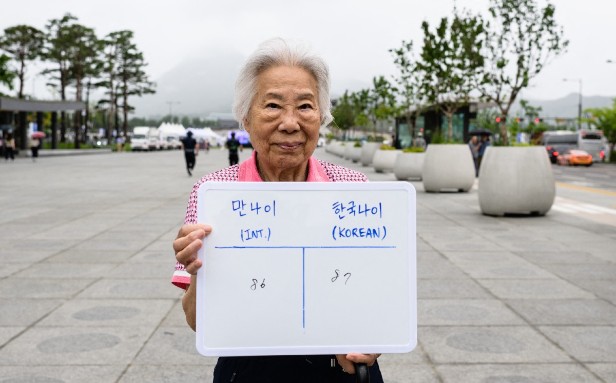 Debido a un cambio en la legislación, las personas en Corea del Sur cambiarán su edad | AFP