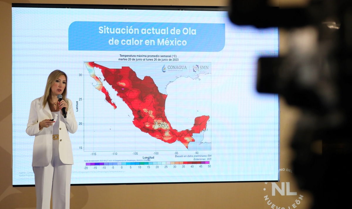 La funcionaria estatal indicó que atendieron 245 casos de deshidratación. Especial