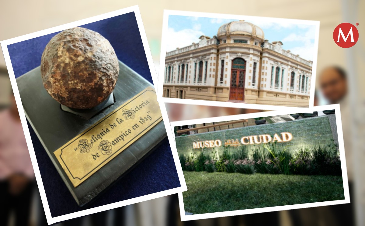 Llega a museo bala de cañón usada en la victoria de Tampico en 1829