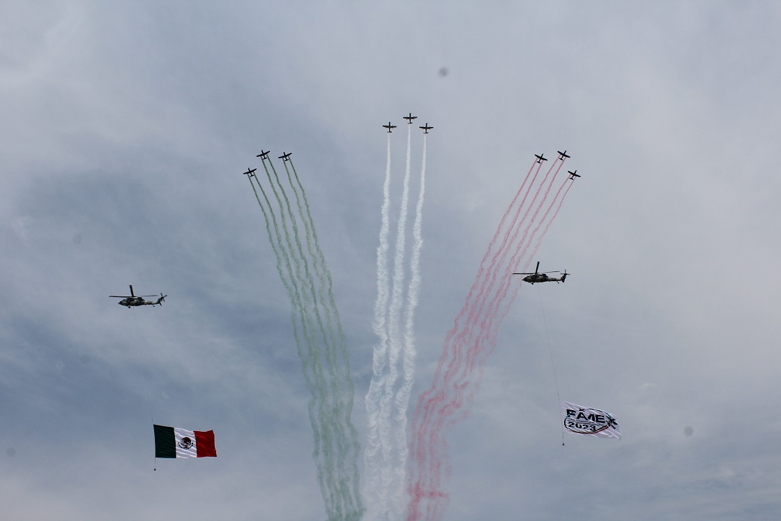 México es sede del evento aeronáutico más importante de América Latina. (Cortesía)