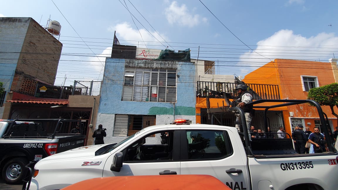 El operativo se realizó en la colonia Santa Tere. (Juan Carlos Munguía)