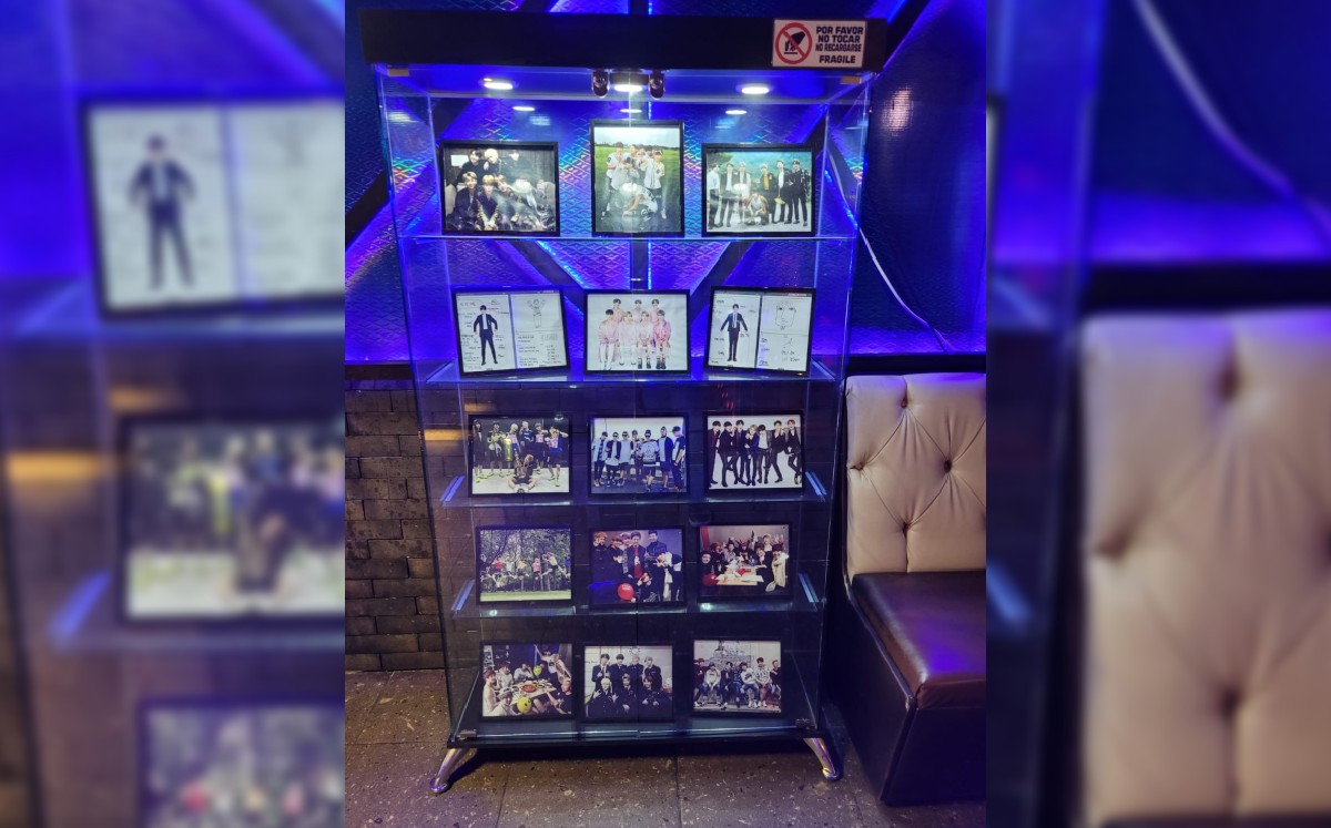 Tambi&eacute;n hay peque&ntilde;as zonas con fotos de BTS | Daleth Diaz