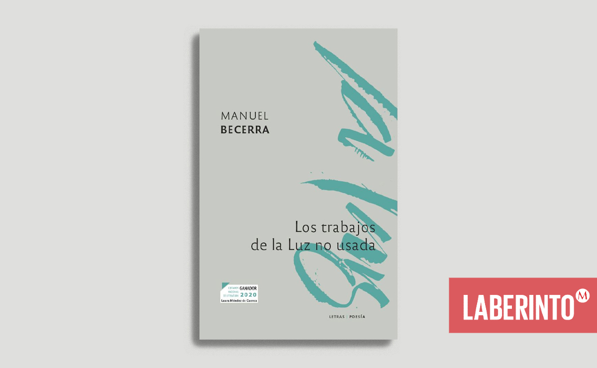Portada de ‘Los trabajos de la Luz no usada’, de Manuel Becerra. (Fondo Editorial del Estado de México)