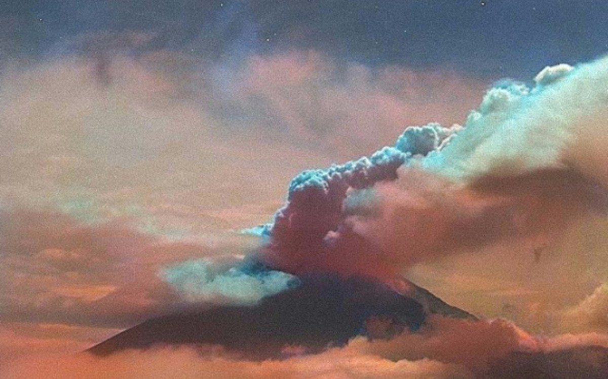 Volcán Popocatépetl | TW: WebcamsdeMéxico