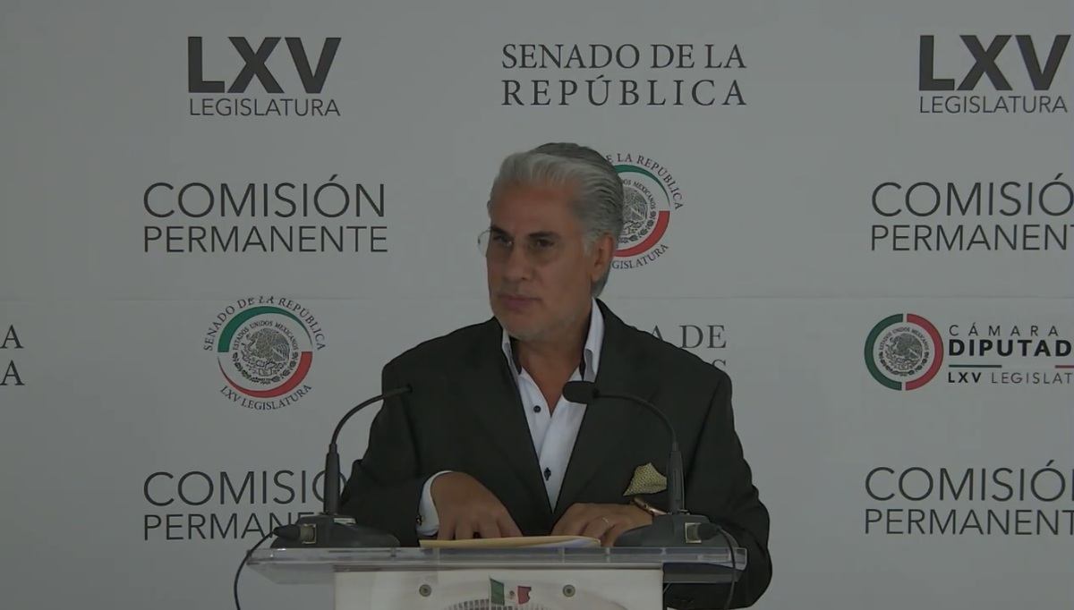Alejandro Rojas Díaz Durán, senador suplente de Ricardo Monreal | Captura