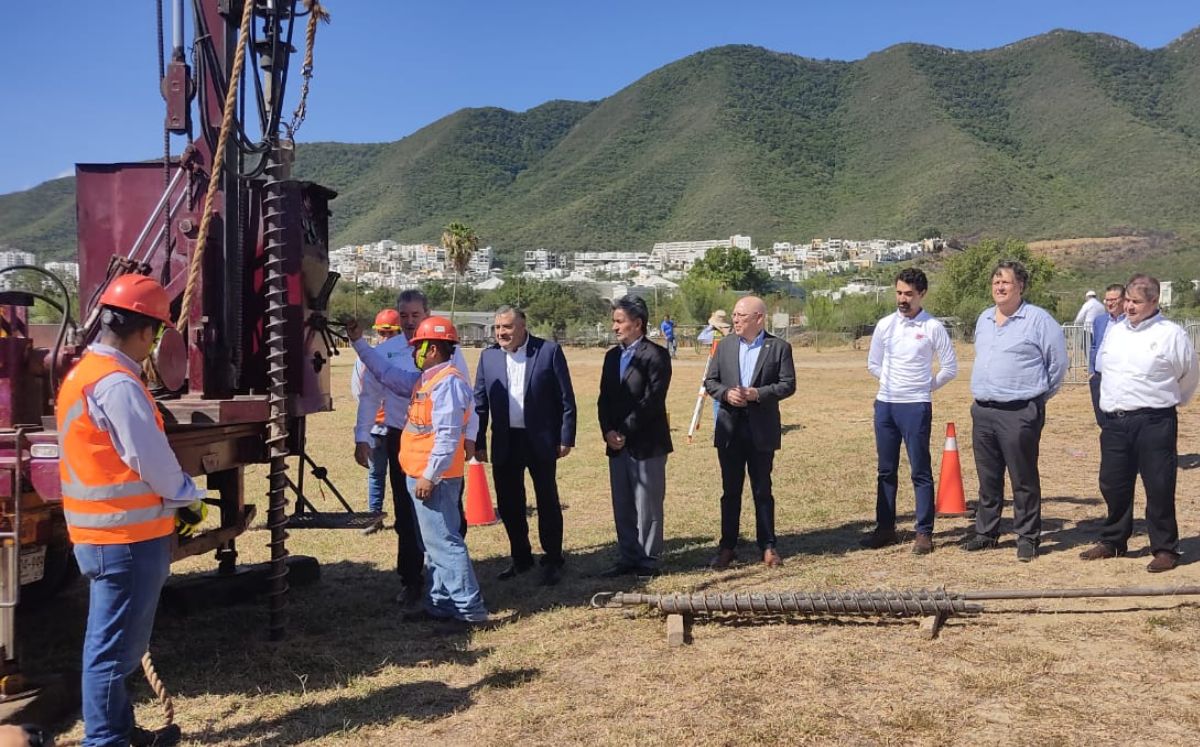 Arrancan trabajos de la Línea 5 del Metro de Monterrey. Orlando Maldonado