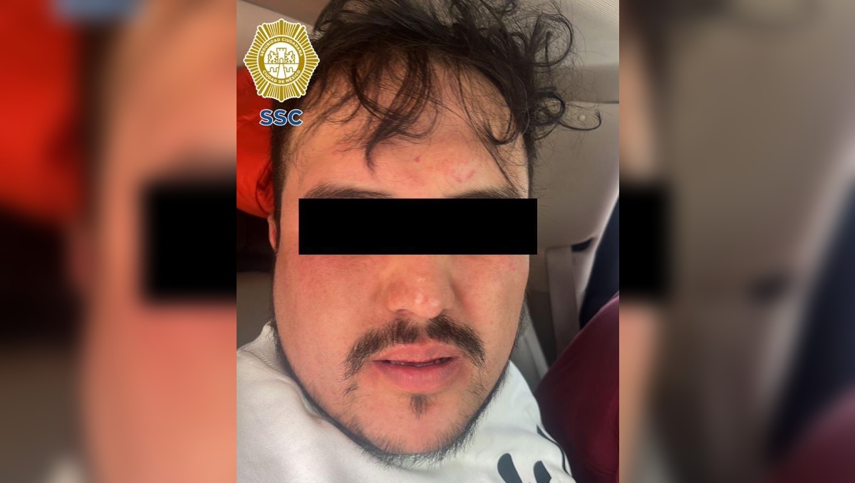 Ernesto Ibarra fue detenido en la alcaldía Tlalpan, en Ciudad de México. | Especial