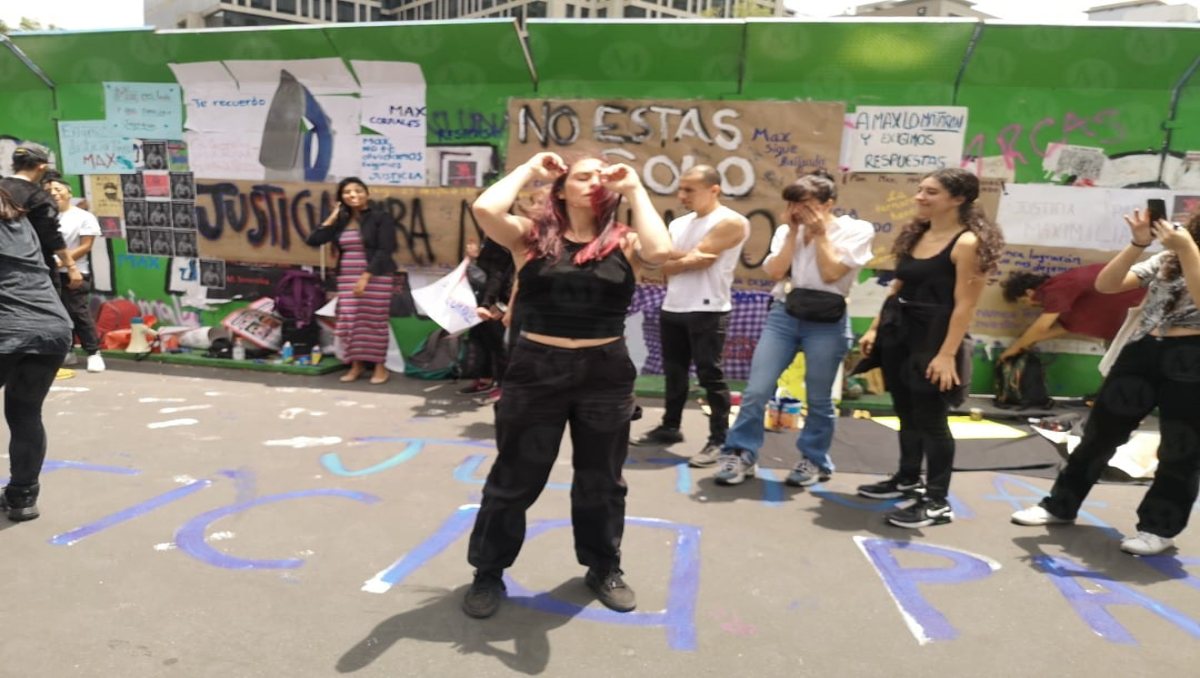 Protestan frente a la Glorieta del Ahuehuete por asesinato de Maximiliano Corrales | Especial