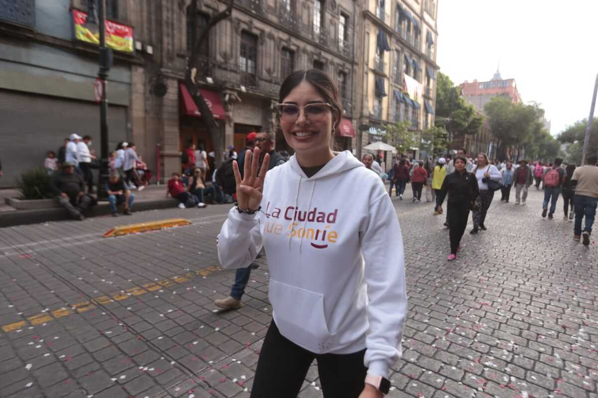 Geraldine Ponce, alcaldesa de Tepic. Foto: Jesús Quintanar