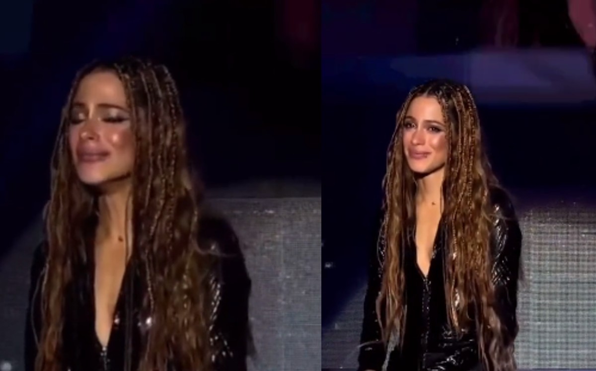 Tini sufrió de un ataque de pánico durante concierto en España|VIDEO