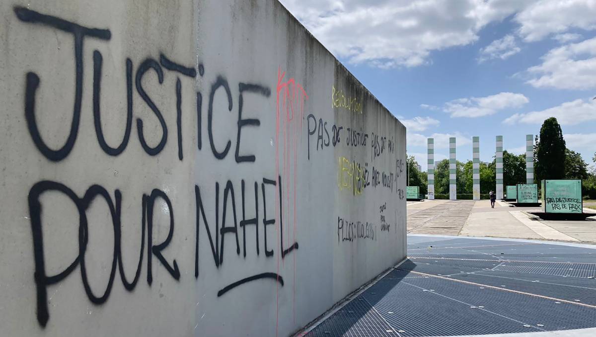 La muerte de Nahel desató protestas. (AP).