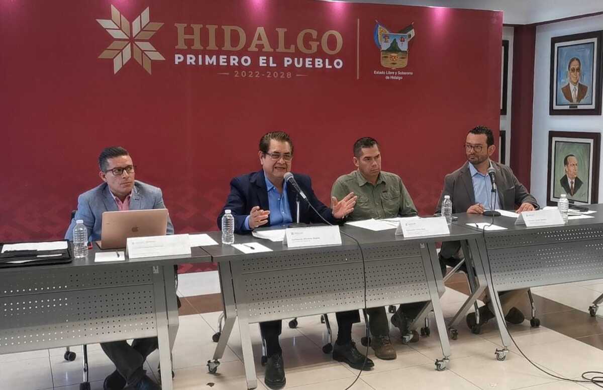 El secretario de Seguridad Pública estatal, Salvador Cruz Neri, aseguró que no se tiene presencia de cárteles en Hidalgo (Aarón García)