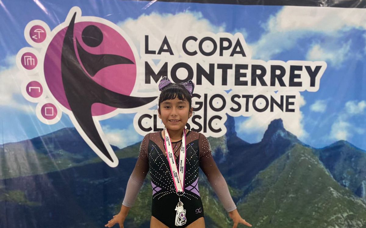 Zoé Valenciana, gimnasta lagunera.