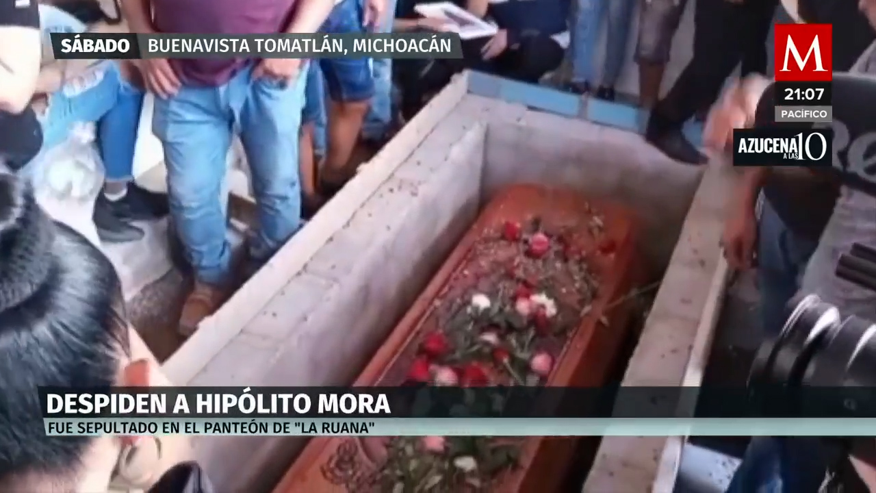 Despedida trágica: El fin de semana marca el funeral de Hipólito Mora y el aumento de asesinatos