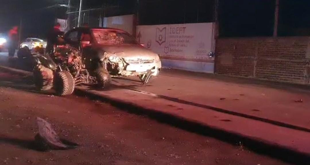 El fatal desenlace ocurrió sobre la carretera Nextipac y Camino al Alemán. (Vicente Torres)