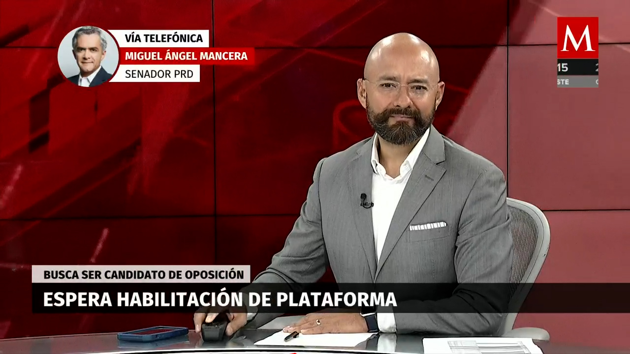 Miguel Ángel Mancera busca candidatura en Va Por México