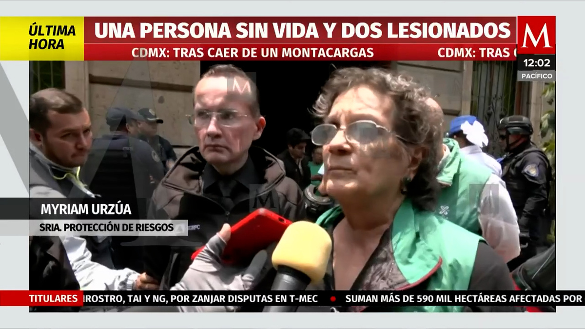 Muere una persona al caer de un montacargas en el Centro Histórico de la CdMx