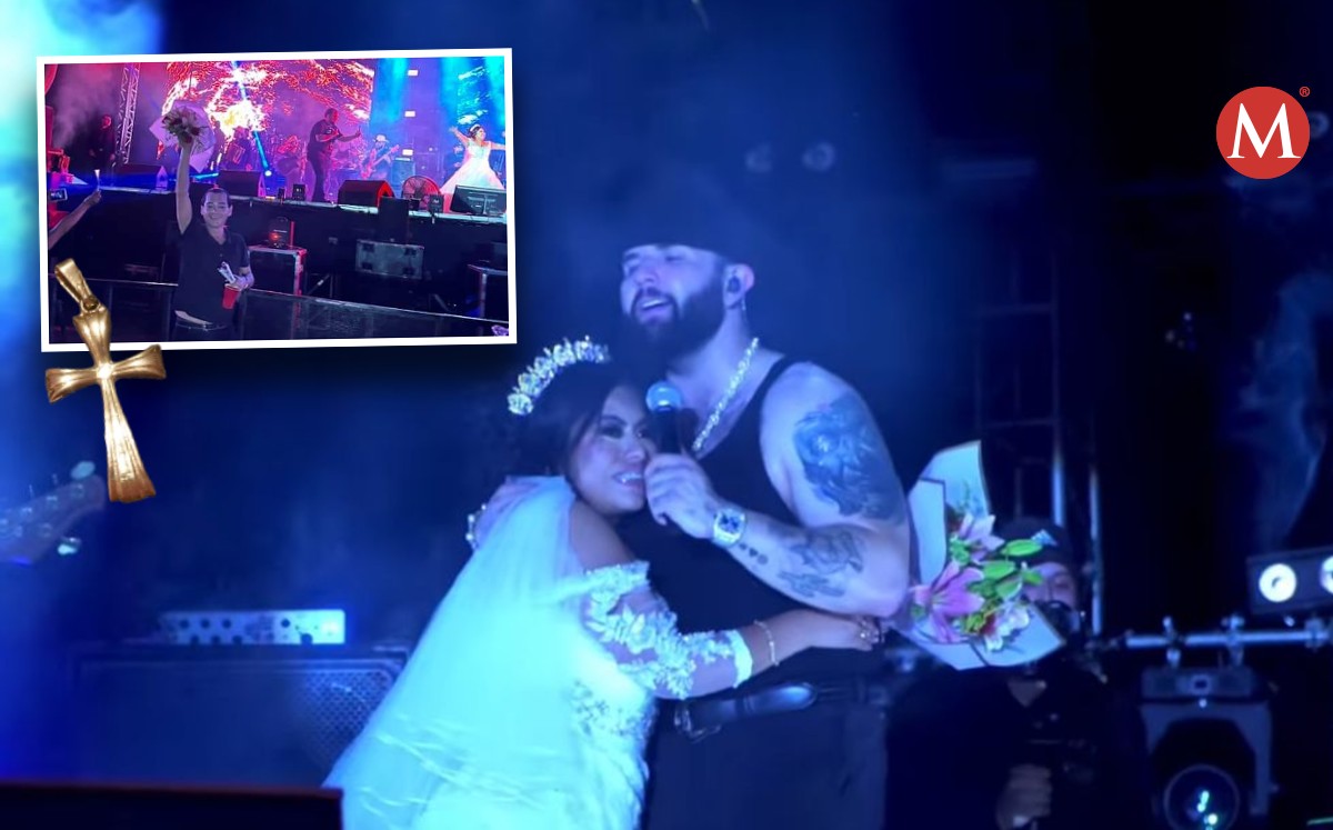 Novia que bailó con Carin León en Tampico, regalará amuleto de suerte