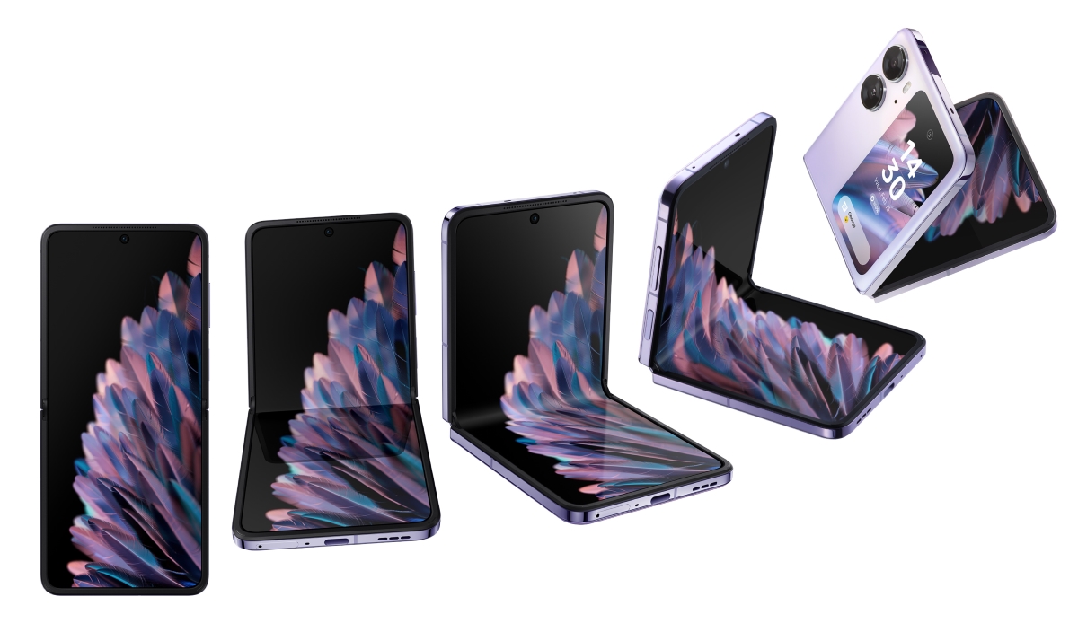 Los teléfonos plegables son atractivos por su diseño práctico. (Cortesía)