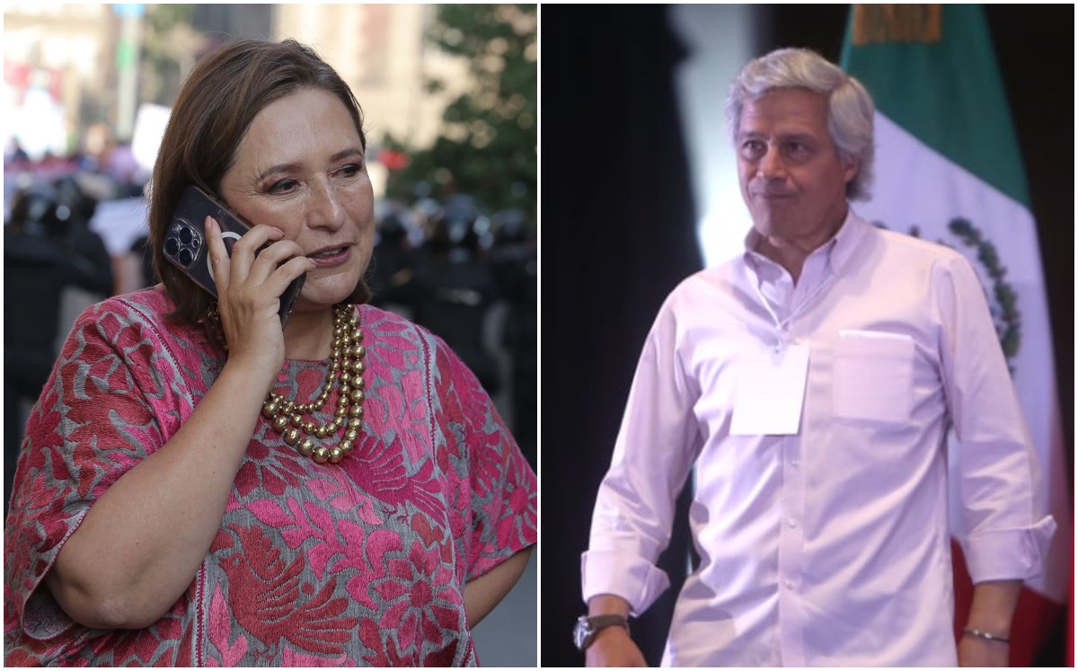 Xóchitl Gálvez asegura que no responde a intereses de nadie; "Claudio X. no está detrás de mí".  | Ariel Ojeda y Ariana Pérez
