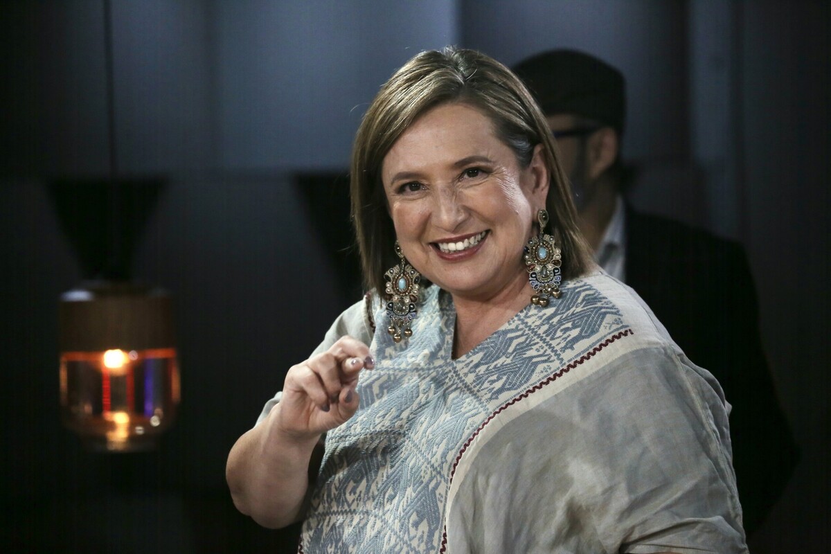 Xóchitl Gálvez en Café Milenio | Fotografía: Ariel Ojeda