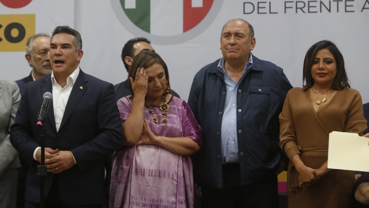 La senadora por el PAN pidió a los militantes priistas apoyarla. | Ariana Pérez