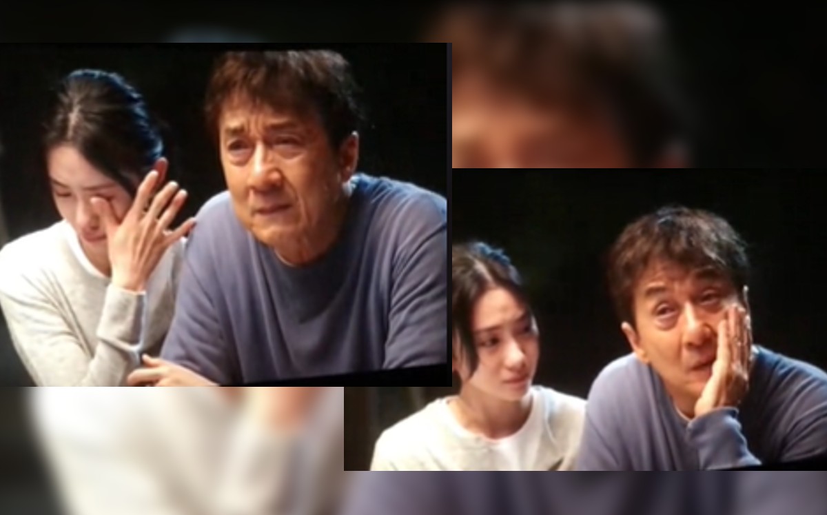 Video de Jackie Chan llorando es falso, se trata de una película china