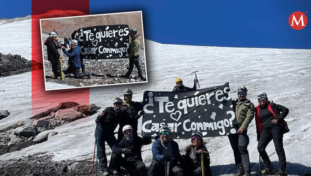 Amantes del alpinismo se comprometen en el Pico de Orizaba | Diseño Milenio