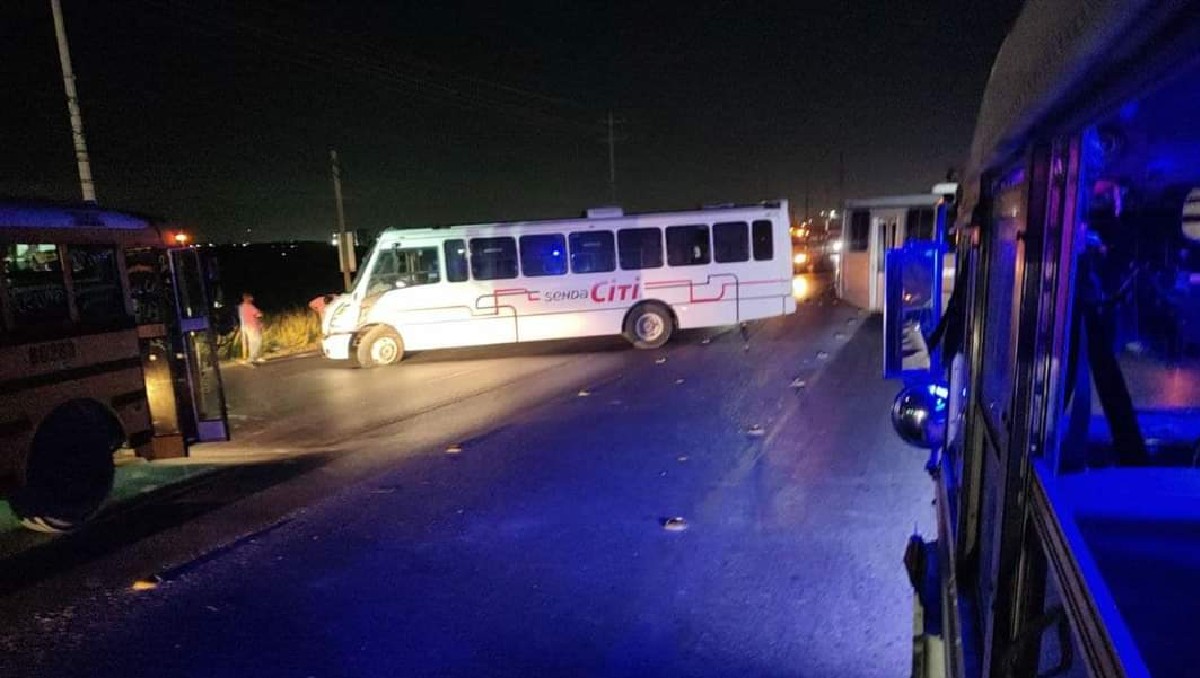 Bloqueos en Reynosa. (Redes)