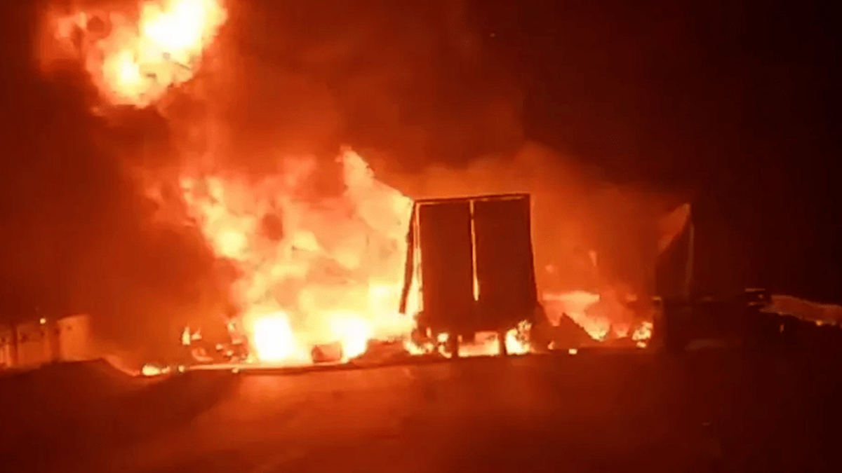 Carambola en la México-Querétaro ocasiona incendio de vehículos